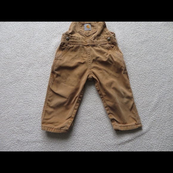 Carhartt Overalls Tan | 18 Months - Picture 3 of 6